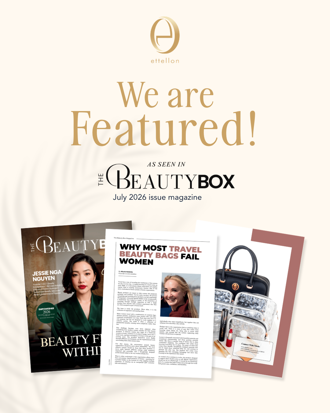 ettellon Featured in The Beauty Box Magazine