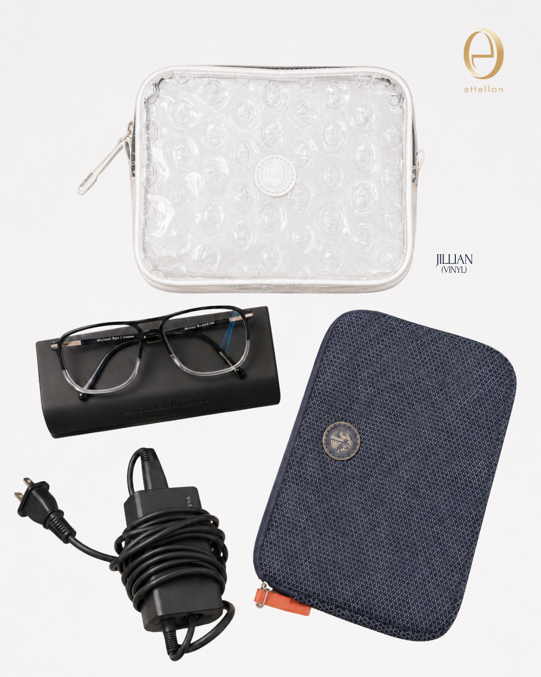 The Vinyl Jillian Pouch